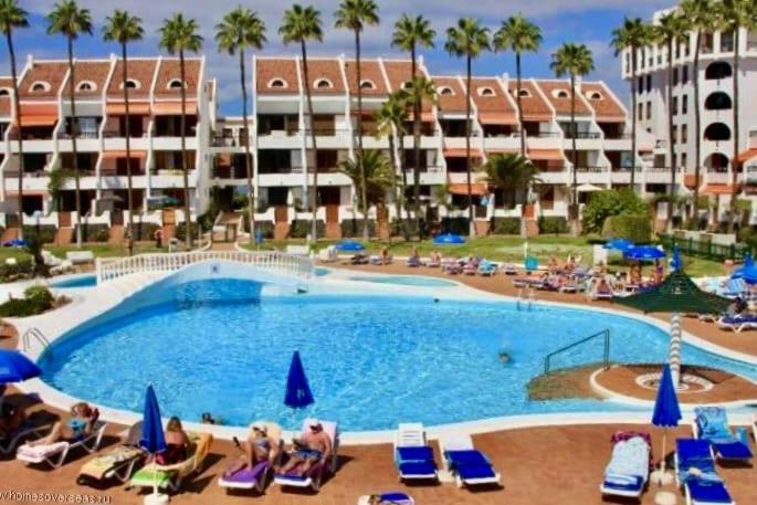 Penthouse Las Americas First Line De Lux Arona  Esterno foto